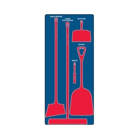 Accuform DRY ZONE STOREBOARDS ULTRA PSB710BURD PSB710BURD